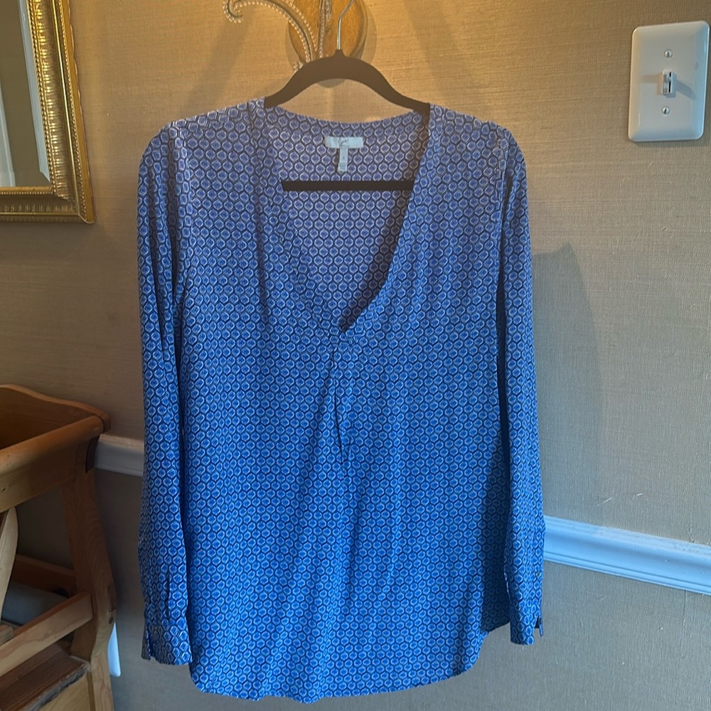 Joie Blue and White Tunic.